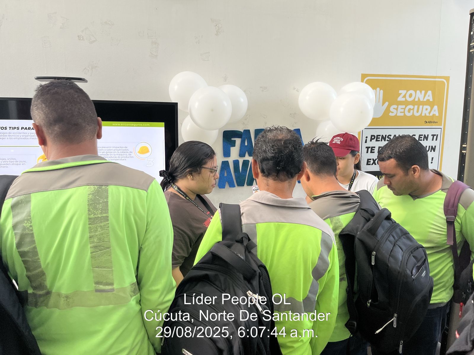 Evidencia de capacitación